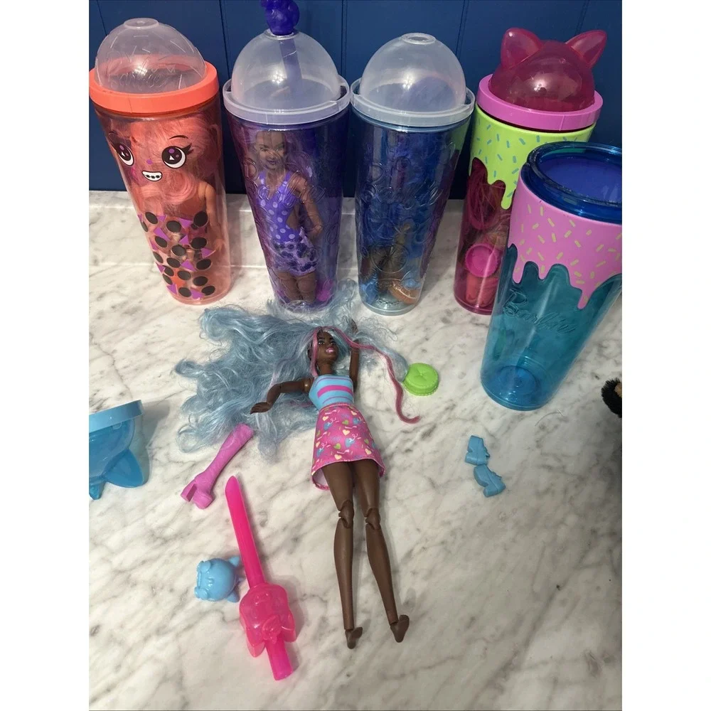 Barbie Pop Reveal lot Of 5 Barbie‎ Dolls